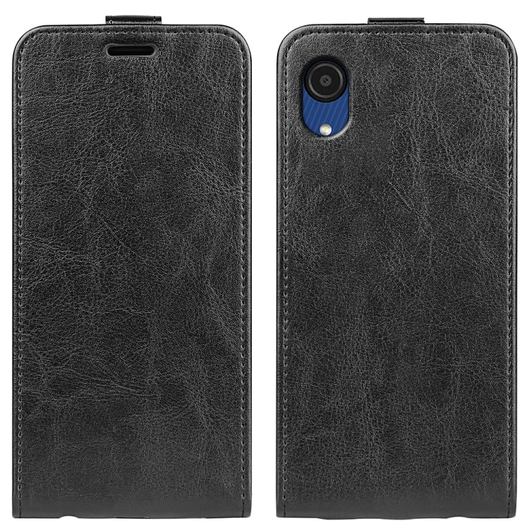For Samsung Galaxy A03 Core R64 Texture Vertical Flip Leather Case, For Samsung Galaxy A03 Core