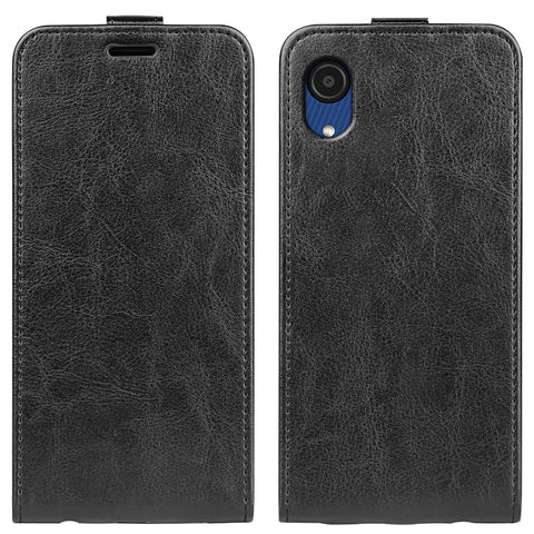 For Samsung Galaxy A03 Core R64 Texture Vertical Flip Leather Case, For Samsung Galaxy A03 Core