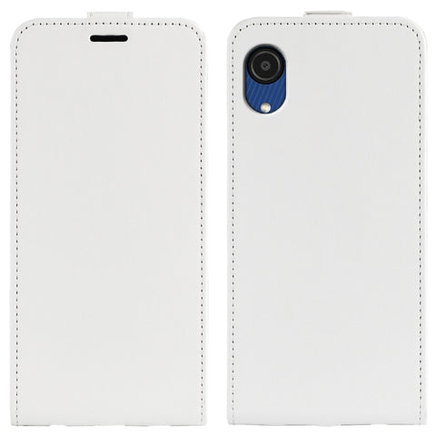 For Samsung Galaxy A03 Core R64 Texture Vertical Flip Leather Case, For Samsung Galaxy A03 Core
