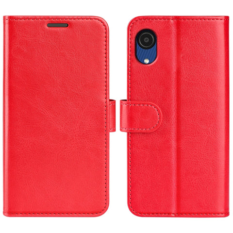 For Samsung Galaxy A03 Core R64 Texture Flip Leather Case, For Samsung Galaxy A03 Core