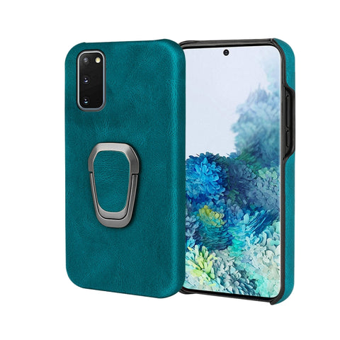 Ring Holder PU Phone Case For Samsung Galaxy S20, For Samsung Galaxy S20