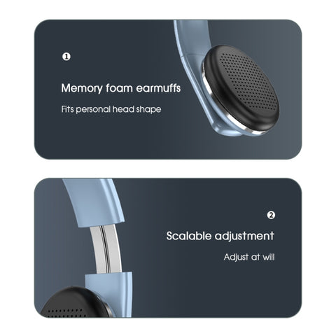 A50 Bass Stereo Wireless Bluetooth HIFI Headset with Mic