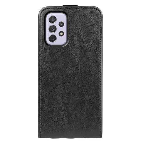 For Samsung Galaxy A73 5G R64 Texture Vertical Flip Leather Case, For Samsung Galaxy A73 5G