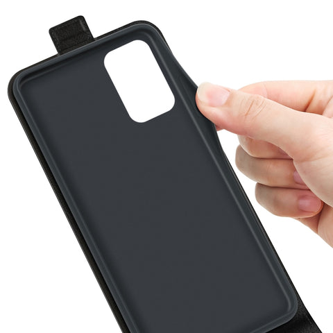 For Samsung Galaxy A73 5G R64 Texture Vertical Flip Leather Case, For Samsung Galaxy A73 5G