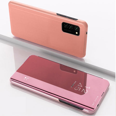 Plated Mirror Horizontal Flip Leather Case with Holder, For Samsung Galaxy A13 4G, For Samsung Galaxy A23 5G