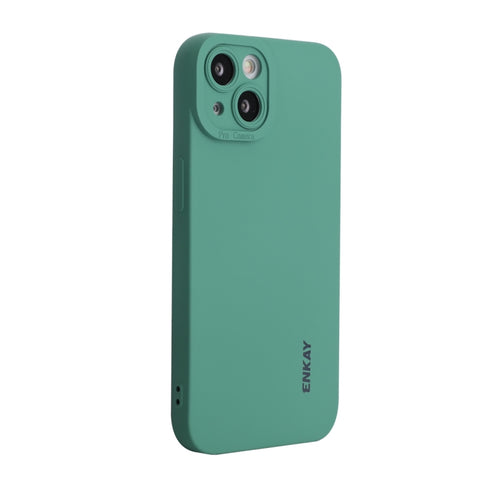 ENKAY Liquid Silicone Phone Case for iPhone 13, For iPhone 13