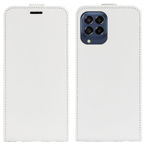 For Samsung Galaxy M33 R64 Texture Vertical Flip Leather Phone Case, For Samsung Galaxy M33