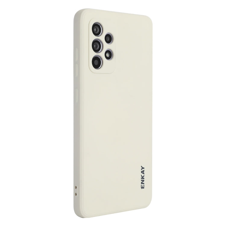 For Samsung Galaxy A52 5G ENKAY Liquid Silicone Soft Shockproof Phone Case, For Samsung Galaxy A52 5G