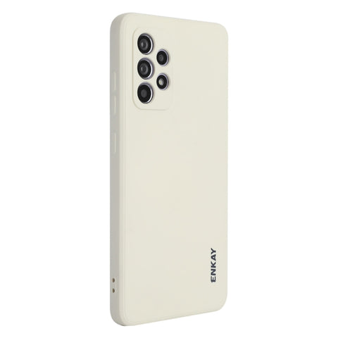 For Samsung Galaxy A52 5G ENKAY Liquid Silicone Soft Shockproof Phone Case, For Samsung Galaxy A52 5G