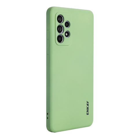 For Samsung Galaxy A52 5G ENKAY Liquid Silicone Soft Shockproof Phone Case, For Samsung Galaxy A52 5G