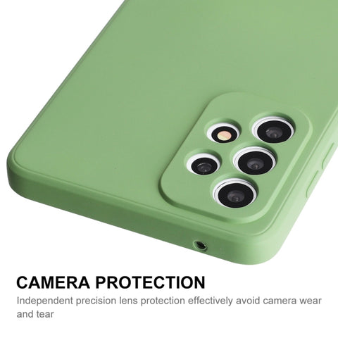 For Samsung Galaxy A73 5G ENKAY Liquid Silicone Soft Shockproof Phone Case, For Samsung Galaxy A73 5G