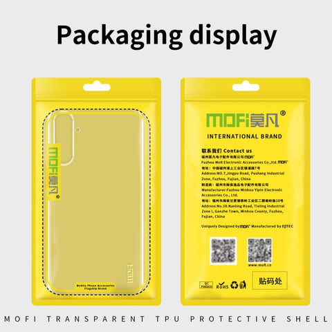 MOFI Ming Series Ultra-thin TPU Phone Case, For Samsung Galaxy A13 5G, For Samsung Galaxy A23 4G/5G, For Samsung Galaxy A33 5G, For Samsung Galaxy A53 5G, For Samsung Galaxy A73 5G, For Samsung Galaxy S20 FE / S20 FE 2022