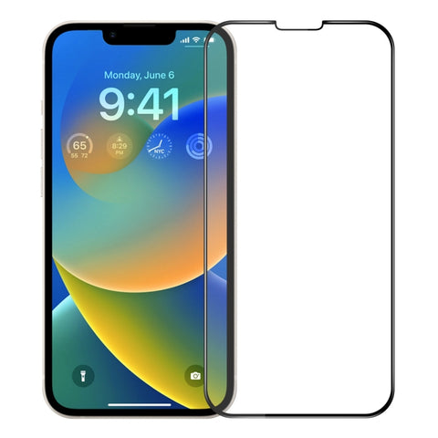 MOFI 9H 3D Explosion-proof Curved Screen Tempered Glass Film, For iPhone 14, For iPhone 14 Plus, For iPhone 14 Pro, For iPhone 14 Pro Max