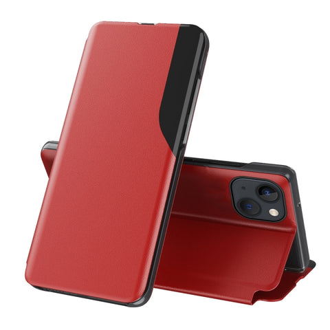 Attraction Flip Holder Leather Phone Case, For iPhone 14, For iPhone 14 Plus, For iPhone 14 Pro, For iPhone 14 Pro Max