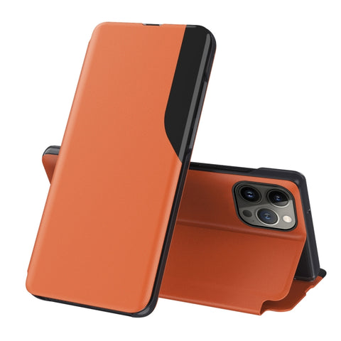 Attraction Flip Holder Leather Phone Case, For iPhone 14, For iPhone 14 Plus, For iPhone 14 Pro, For iPhone 14 Pro Max