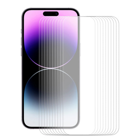 For iPhone 14 Pro Max ENKAY 0.26mm 9H 2.5D Tempered Glass Film, For iPhone 14 Pro Max (1 PC), For iPhone 14 Pro Max (2 PCS), For iPhone 14 Pro Max (5 PCS), For iPhone 14 Pro Max (10 PCS)