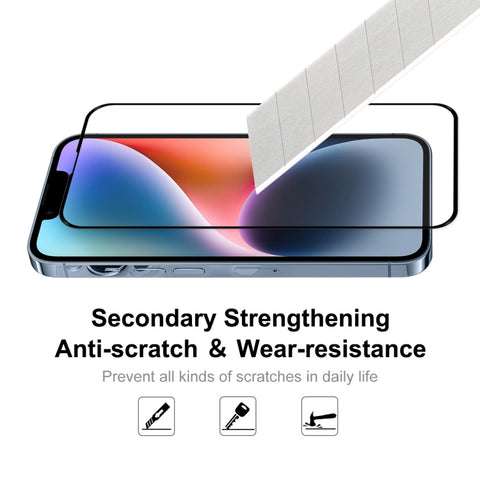 ENKAY 6D Full Glue Tempered Glass Full Film for iPhone 14 Max, For iPhone 14 Plus (1 PC), For iPhone 14 Plus (2 PCS), For iPhone 14 Plus (5 PCS)