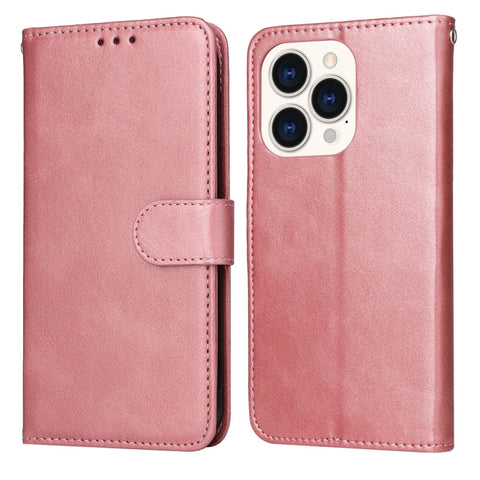 JSM Calf Texture Leather Phone Case For iPhone 14 Pro, For iPhone 14 Pro