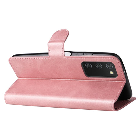 For Samsung Galaxy A03s 165.8mm US Version JUNSUNMAY Calf Texture Leather Phone Case, For Samsung Galaxy A03s 165.8mm US Version