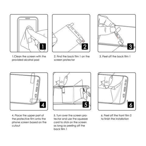 ENKAY Full Glue Explosion-proof Hydrogel Film For iPhone 14 Pro Max, For iPhone 14 Pro Max (1 PC), For iPhone 14 Pro Max (2 PCS), For iPhone 14 Pro Max (5 PCS), For iPhone 14 Pro Max (10 PCS)