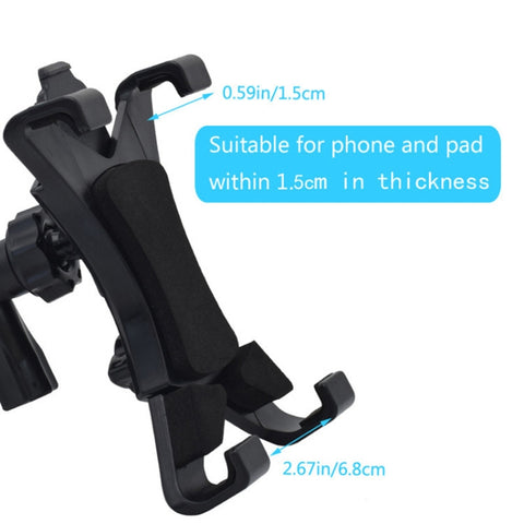 B008 Adjustable Motorcycle Bicycle Handlebar Mount Tablet Stand, B008