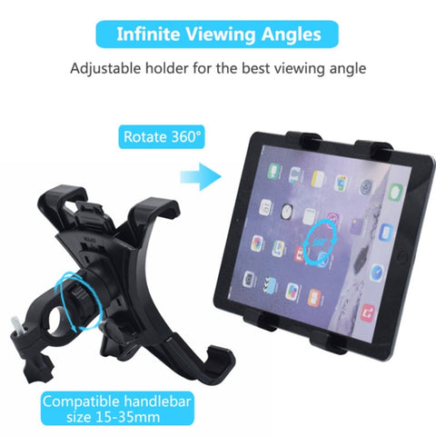 B008 Adjustable Motorcycle Bicycle Handlebar Mount Tablet Stand, B008