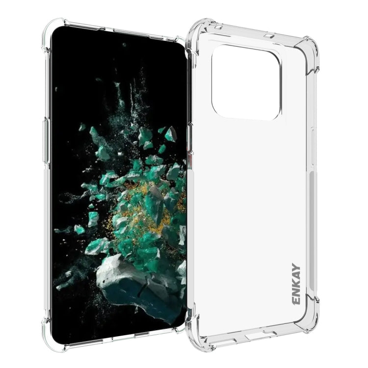 For OnePlus 10T 5G / Ace Pro ENKAY Clear TPU Shockproof Phone Case, For OnePlus 10T 5G / Ace Pro