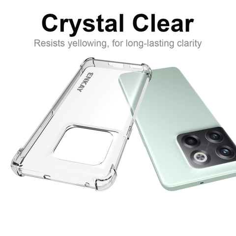 For OnePlus 10T 5G / Ace Pro ENKAY Clear TPU Shockproof Phone Case, For OnePlus 10T 5G / Ace Pro