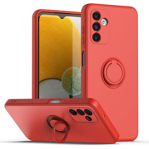 Ring Kickstand Silicone Phone Case, For Samsung Galaxy A14 5G
