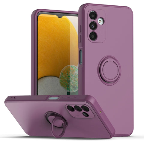 Ring Kickstand Silicone Phone Case, For Samsung Galaxy A14 5G