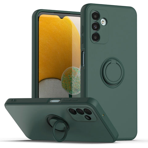 Ring Kickstand Silicone Phone Case, For Samsung Galaxy A14 5G