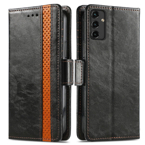 For Samsung Galaxy A14 5G CaseNeo Splicing Dual Magnetic Buckle Leather Phone Case, For Samsung Galaxy A14 5G