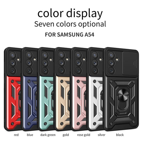 For Samsung Galaxy A54 5G Sliding Camera Cover Design TPU+PC Phone Case, For Samsung Galaxy A54 5G