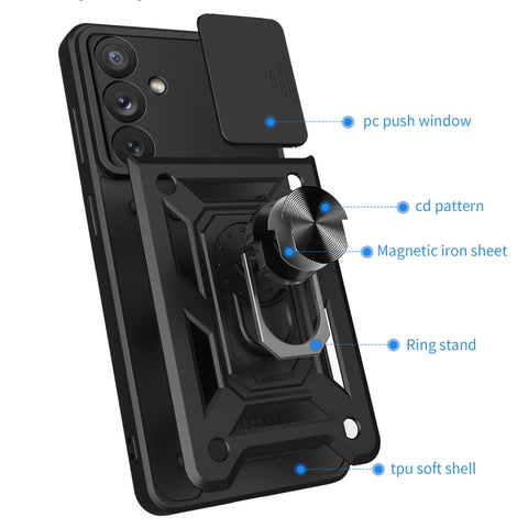 For Samsung Galaxy A54 5G Sliding Camera Cover Design TPU+PC Phone Case, For Samsung Galaxy A54 5G