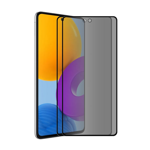 For Samsung Galaxy A73 ENKAY 28 Degree Anti-peeping Tempered Glass Full Screen Film, For Samsung Galaxy A73(1pcs), For Samsung Galaxy A73(2pcs), For Samsung Galaxy A73(5pcs)
