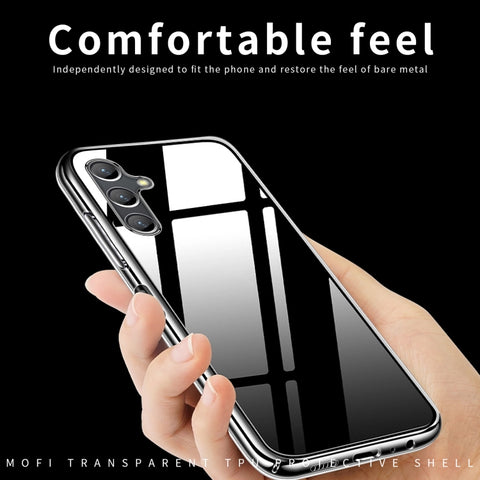 MOFI Ming series Fully Transparent Ultra-thin TPU Soft Shell All-round Protective Shell, For Samsung Galaxy A14 5G, For Samsung Galaxy A34 5G