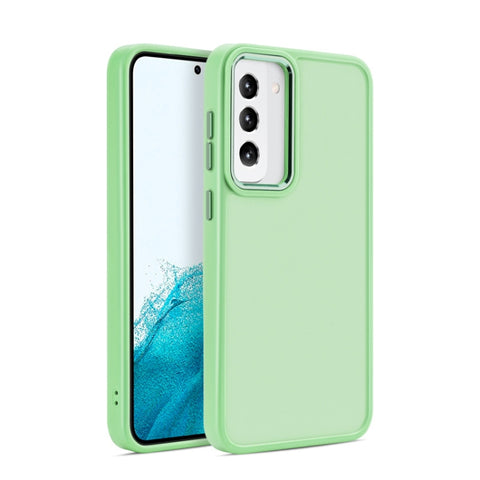 Shield Skin Feel PC Metal Lens Frame Phone Case, For Samsung Galaxy S23 5G, For Samsung Galaxy S23+ 5G, For Samsung Galaxy S23 Ultra 5G