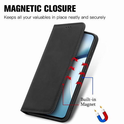 Retro Skin Feel Magnetic Leather Phone Case, For Galaxy S26 FE 5G, For Galaxy S26+ 5G, For Galaxy S26 Ultra 5G, For Galaxy S26 5G, For Galaxy A57 5G, For Galaxy A37 5G, For Galaxy A27 5G, For Galaxy S25 5G