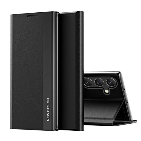 Side Electroplated Adsorption Leather Phone Case, For Samsung Galaxy A54 5G, For Samsung Galaxy A34 5G, For Samsung Galaxy A24 4G