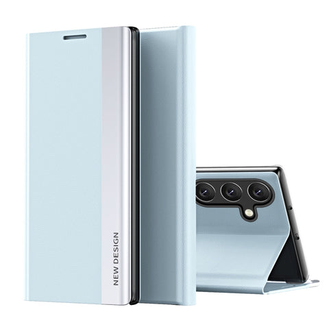 Side Electroplated Adsorption Leather Phone Case, For Samsung Galaxy A54 5G, For Samsung Galaxy A34 5G, For Samsung Galaxy A24 4G