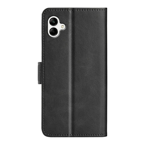For Samsung Galaxy A04 Dual-side Magnetic Buckle Horizontal Flip Leather Phone Case, For Samsung Galaxy A04