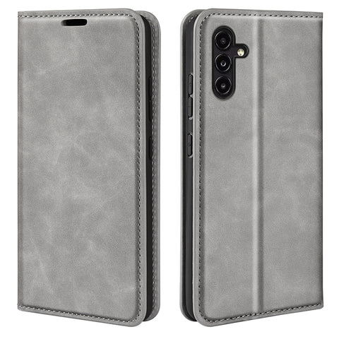 For Samsung Galaxy A14 5G Retro-skin Magnetic Suction Leather Phone Case, For Samsung Galaxy A14 5G