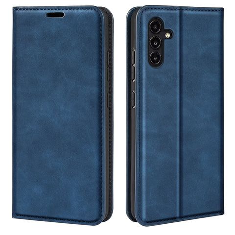For Samsung Galaxy A14 5G Retro-skin Magnetic Suction Leather Phone Case, For Samsung Galaxy A14 5G