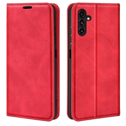 For Samsung Galaxy A14 5G Retro-skin Magnetic Suction Leather Phone Case, For Samsung Galaxy A14 5G