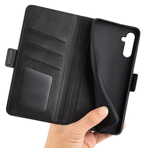 For Samsung Galaxy A24 4G / 5G Dual-side Magnetic Buckle Leather Phone Case, For Samsung Galaxy A24 4G / 5G