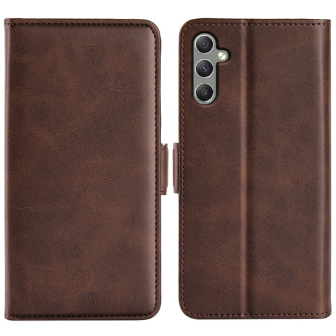 For Samsung Galaxy A24 4G / 5G Dual-side Magnetic Buckle Leather Phone Case, For Samsung Galaxy A24 4G / 5G