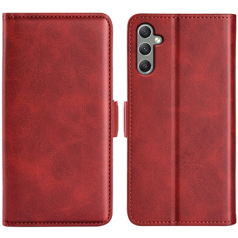 For Samsung Galaxy A24 4G / 5G Dual-side Magnetic Buckle Leather Phone Case, For Samsung Galaxy A24 4G / 5G