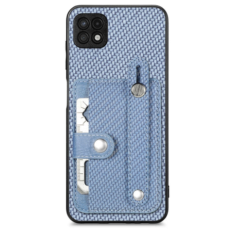Wristband Kickstand Wallet Back Phone Case with Tool Knife, For Samsung Galaxy S22+ 5G, For Samsung Galaxy A13 5G, For Samsung Galaxy A22 4G, For Samsung Galaxy A22 5G, For Samsung Galaxy S21 FE 5G, For Samsung Galaxy A32 5G, For Samsung Galaxy S21 5G ...