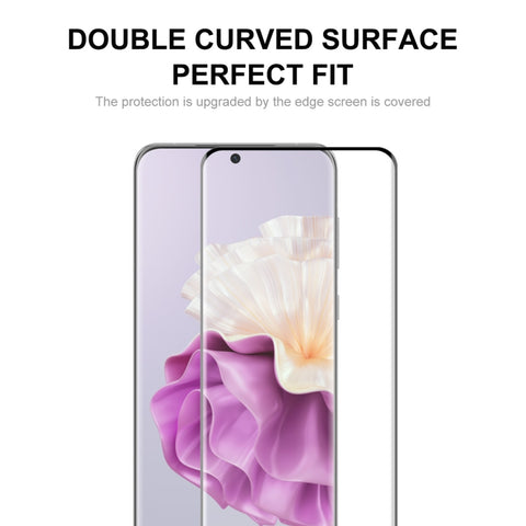 ENKAY 3D Curved Full Glue Hot Bending Tempered Glass Full Film, For Huawei P60 Pro / Art(1pc)