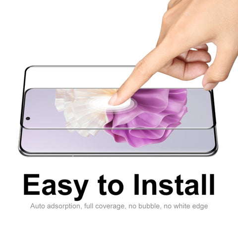 ENKAY 3D Curved Full Glue Hot Bending Tempered Glass Full Film, For Huawei P60 Pro / Art(1pc)